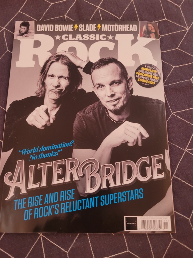 Classic Rock Magazine 307 (November 2022) Alter Bridge
