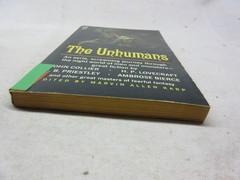The Unhumans SP405 Popular Library 1965 ed Marvin Allen Karp Horror Anthology (Y