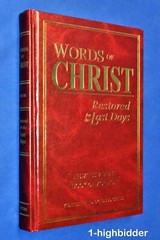 NEW SIGNED x2 Words of Christ Restored for the Last Days 1st Ed Lutes Mormon LDS
