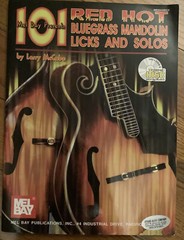 101 Red Hot Bluegrass Mandolin Licks & Solos L. McCabe Includes CD