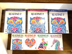 BJU Reading 2, 3rd Ed. Teacher’s Editions & Student Books 2A-2D (set of 7)