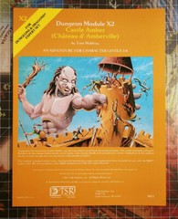 X2 Castle Amber – Dungeons & Dragons – D&D – AD&D