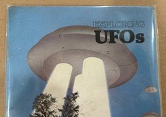 Exploring UFOs Vintage 1970s Aliens Odd Softcover Book Jonathan Rutland Look!!!