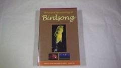 BEHAVIORAL NEUROBIOLOGY OF BIRD SONG (ANNALS OF THE NEW By H. Philip Zeigler