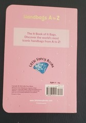 Handbags A To Z Little Fancy Books Dior Chanel Fendi Etc. The It Book Of It Bags