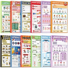 12 Pack Kids Pretend Play Notepads 4 x 6 Inch Playtime Pads for Kids 40 Pages…
