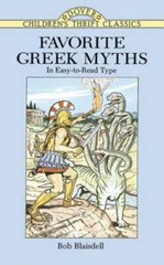 Favorite Greek Myths (Dover Children’s Thrift Classics) – Paperback – GOOD