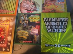 Lot of 6 Ripley’s Believe It or Not & Guinness World Records Books 2008-2010