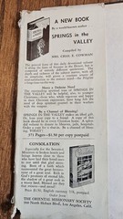 Mrs. Chas. E. Cowman Streams in the Desert 22nd Ed Hardcover DJ Inscribed