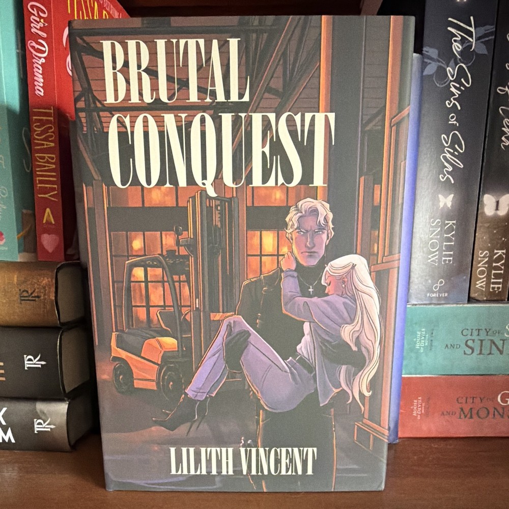 Lilith Vincent Brutal Conquest Hardcover English Romance Adult Fiction Novel