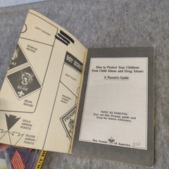The Big BEAR Cub Scout Book 1991 God Country Family Self Boy Scouts of America