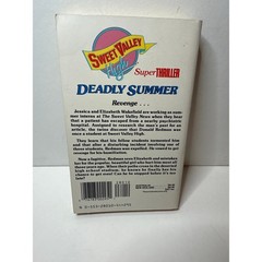 Sweet Valley High Super Thriller First Edition First Print Book Deadly Summer