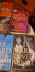 J.R. Ward Black Dagger Brotherhood Lot Books 1-12 Mixed Paperback Hardcover EUC