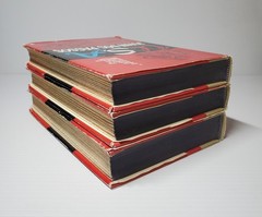 Vintage John Dos Passos U.S.A Trilogy (3 Volumes) 1960 Illustrated HC’s w/DJ BCE