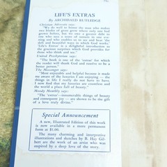 Life’s Extras – Archibald Rutledge HC Illustrated B. Hay Gilbert Revell 1928