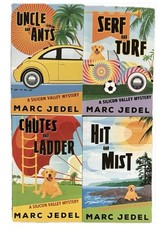 Lot Set of 4-A Silicon Valley Mystery Paperback Books, by Jedel Marc -New Other