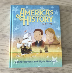 Tuttle Twins Hardcover America’s History by Connor Boyack & Stanfield