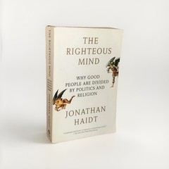 Jonathan Haidt The Righteous Mind Paperback Nonfiction