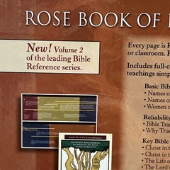 Rose Book of Bible Charts Vol 2 Rose Publishing Staff 2008 Hardcover with spiral