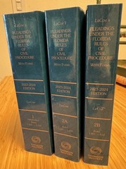 LaCoe’s Pleadings Under The Florida Rules of Civil Procedure 2024