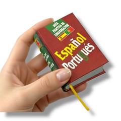 Guía Práctica de Conversación Español Portugués mini book hardcover 430 pages