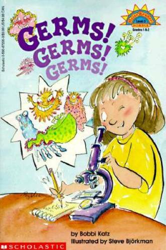 Germs! Germs! Germs! (Hello Reader! Level 3 Science) – Paperback – GOOD