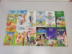 Lot of 12 “A JUST ASK” Book Series Set Children Weekly Reader Science Nature L2