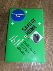 Safe at Home by Sharon Hargrove SIGNED 1989 Mike Hargrove Cleveland Indians
