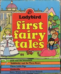 LADYBIRD FIRST FAIRY TALES BOX SET OF 5, HARDCOVER, 1985