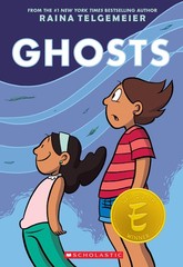 Ghosts: A Graphic Novel – paperback Telgemeier, Raina