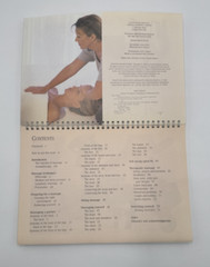 Massage for Beginners by Marilyn Aslani Spiral Book 1992 Vintage