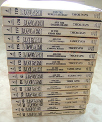 LOT OF 16 TABOR EVANS LONGARM WESTERNS PAPERBACKS #163-179