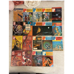 Worlds of If Science Fiction (19 Issue Lot) 1968-1974 Illustrated English Asimov