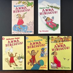 Anna Hibiscus Series 5 Book Lot Set – Age 6-9 – Paperback Very Good