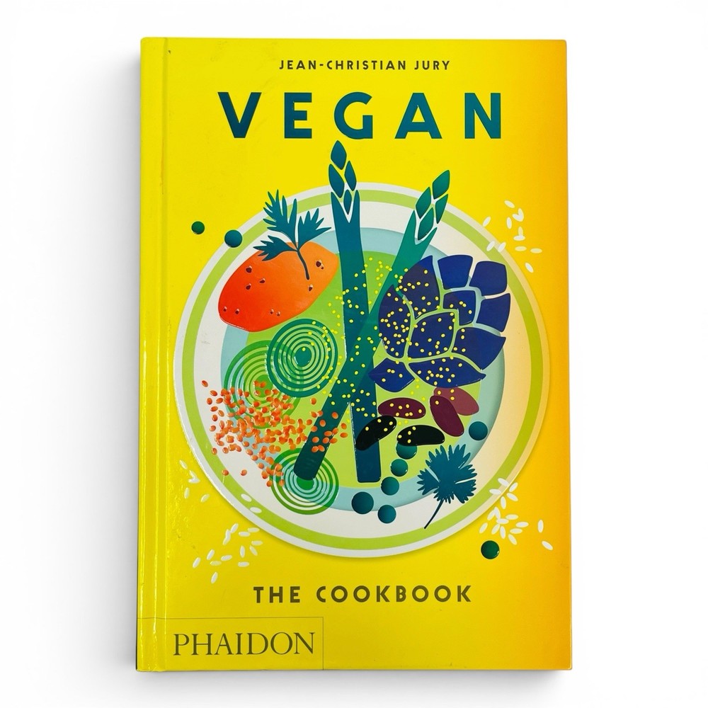 Vegan The Cookbook by Jean-Christian Jury 2020 hardcover