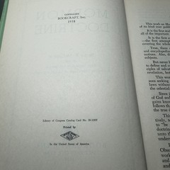 1958 Mormon Doctrine 1st First Edition 1st Printing McConkie LDS Hardcover