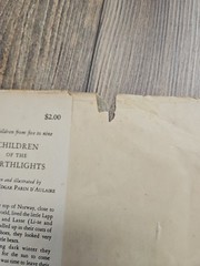1935: First Edition Children Of The Northern Lights by Ingri & Edgar Parin