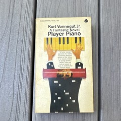 Kurt Vonnegut Jr. Player Piano Avon Library Paperback Sci-Fi Vintage 1952