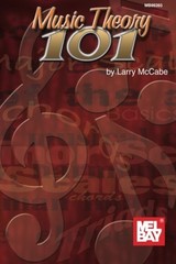 MEL BAY MUSIC THEORY 101 By Larry Mccabe **Mint Condition**