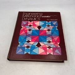 Vintage Engineering Mechanics Dynamics 2nd Ed R.C.HIBBELER HC