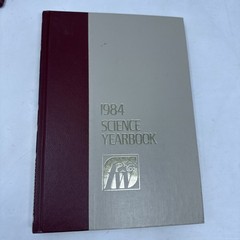 Funk and Wagnalls Science Yearbook 5 Hardcover Supplement Volume Lot 1980 – 1984