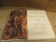 VINTAGE TEXTBOOK ” ADVENTURES IN APPRECIATION ” Laureate edition 1963 744 pages