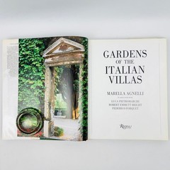 Gardens of the Italian Villas 1987 Marella Agnelli Hardcover