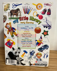 My Little Library: Early Learning – 12 mini board books – dated 2003