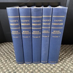 Calvin’s Commentary on Minor Prophets 5 Volume Set Eerdmans Hardback