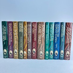 Peter Capstick Library 13 Book Set St. Martin’s Press African Big Game Hunting