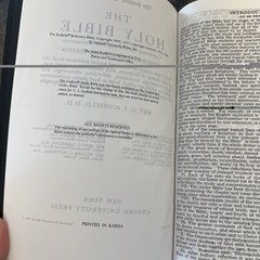 KJV HOLY BIBLE Scofield Study System Leather Book Red Letter 291RL Oxford Press