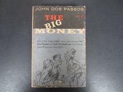 The Big Money John Dos Passos 1961 Washington Square Press Illustrated Classic