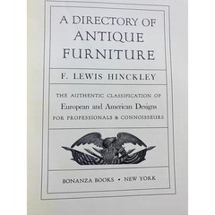 Directory of Antique Furniture F. Lewis Hinckley 1953 Hardcover