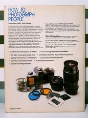 How to Photograph People! 1981 Photography Book by John Garrett!